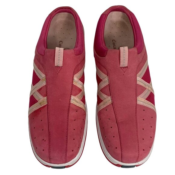 Cole Haan Air Womens Slide Mules Pink Suede Mesh Comfort Casual Shoes SZ 8.5AA - Picture 2 of 9